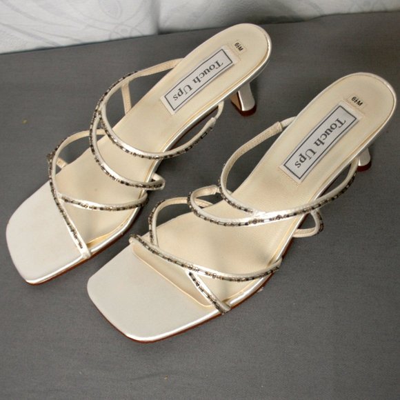 Touch Ups Beaded Strappy Sandal - Picture 1 of 9